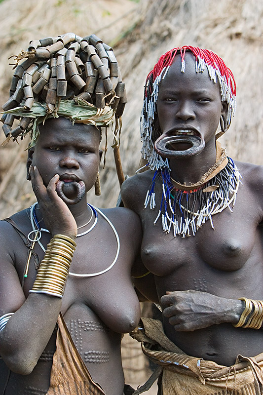 59   Woman from the Mursi tribe